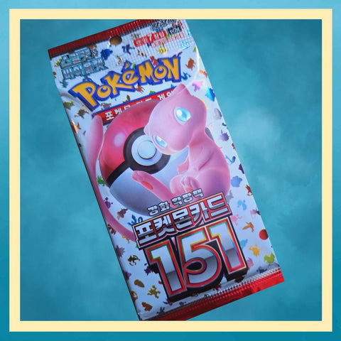 Pokemon 151 sv2a Booster Pack (Korean)