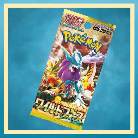 Pokemon - Scarlet & Violet SV5K Wild Force Booster Pack