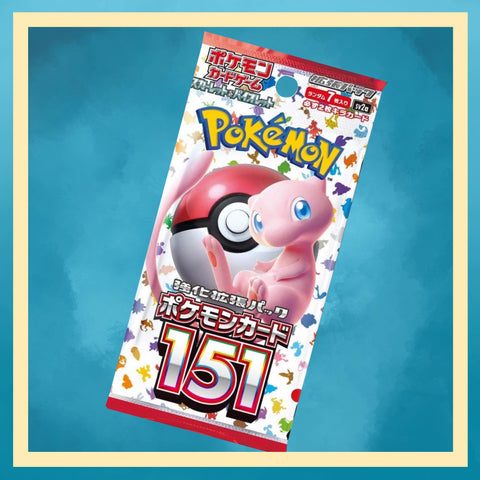 Pokemon 151 Booster Pack  - Scarlet & Violet SV2a (Japanese)